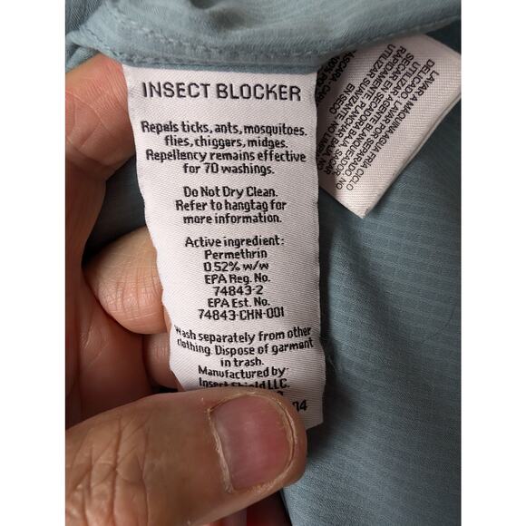 Columbia Mens Insect Blocker shirt XL - Picture 7 of 7
